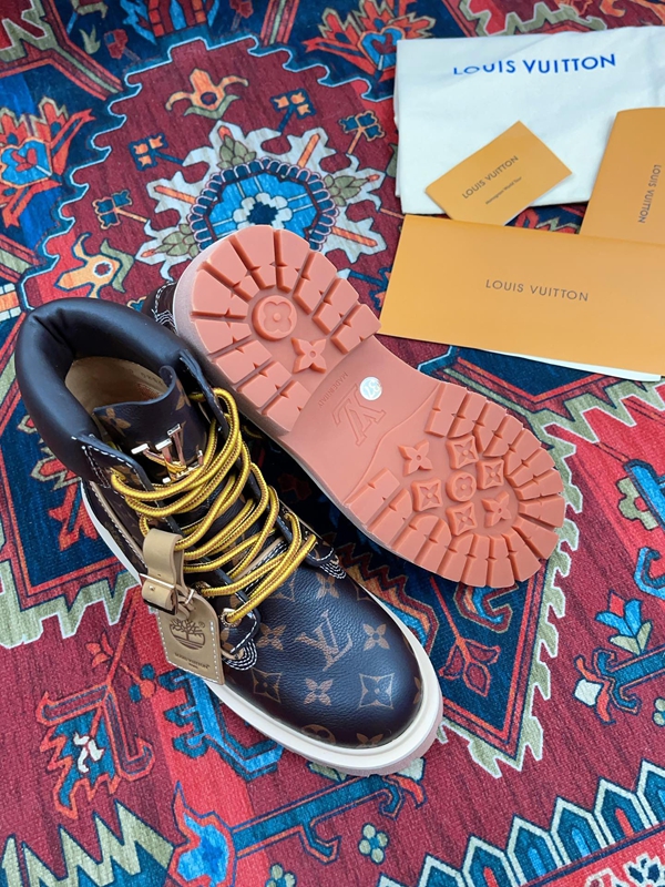 ルイヴィトン靴素材ディテール